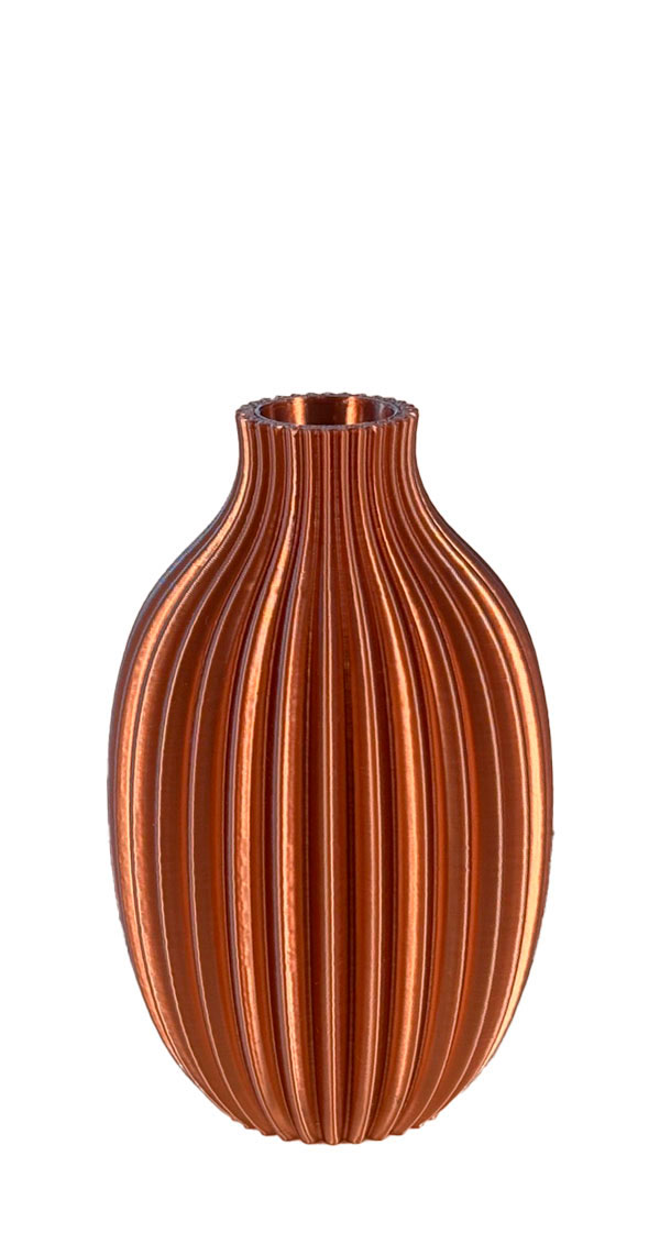 MORPHIES minivase, Dråbe (90mm), kobber