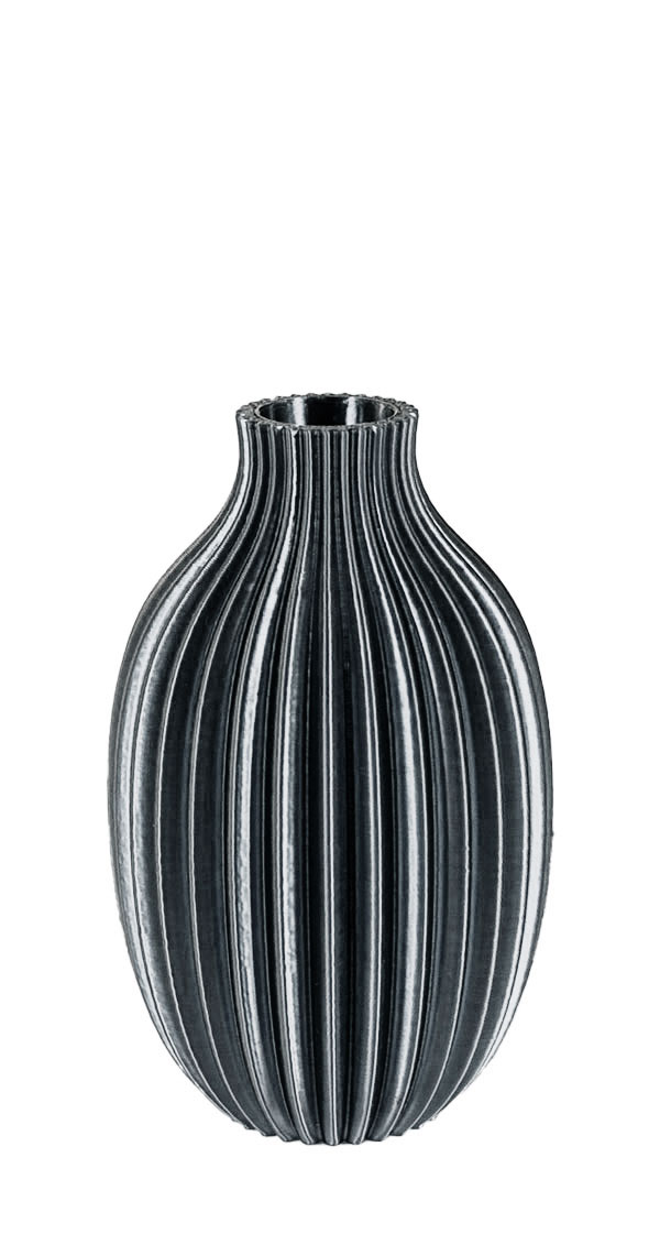 MORPHIES minivase, Dråbe (90mm), stål