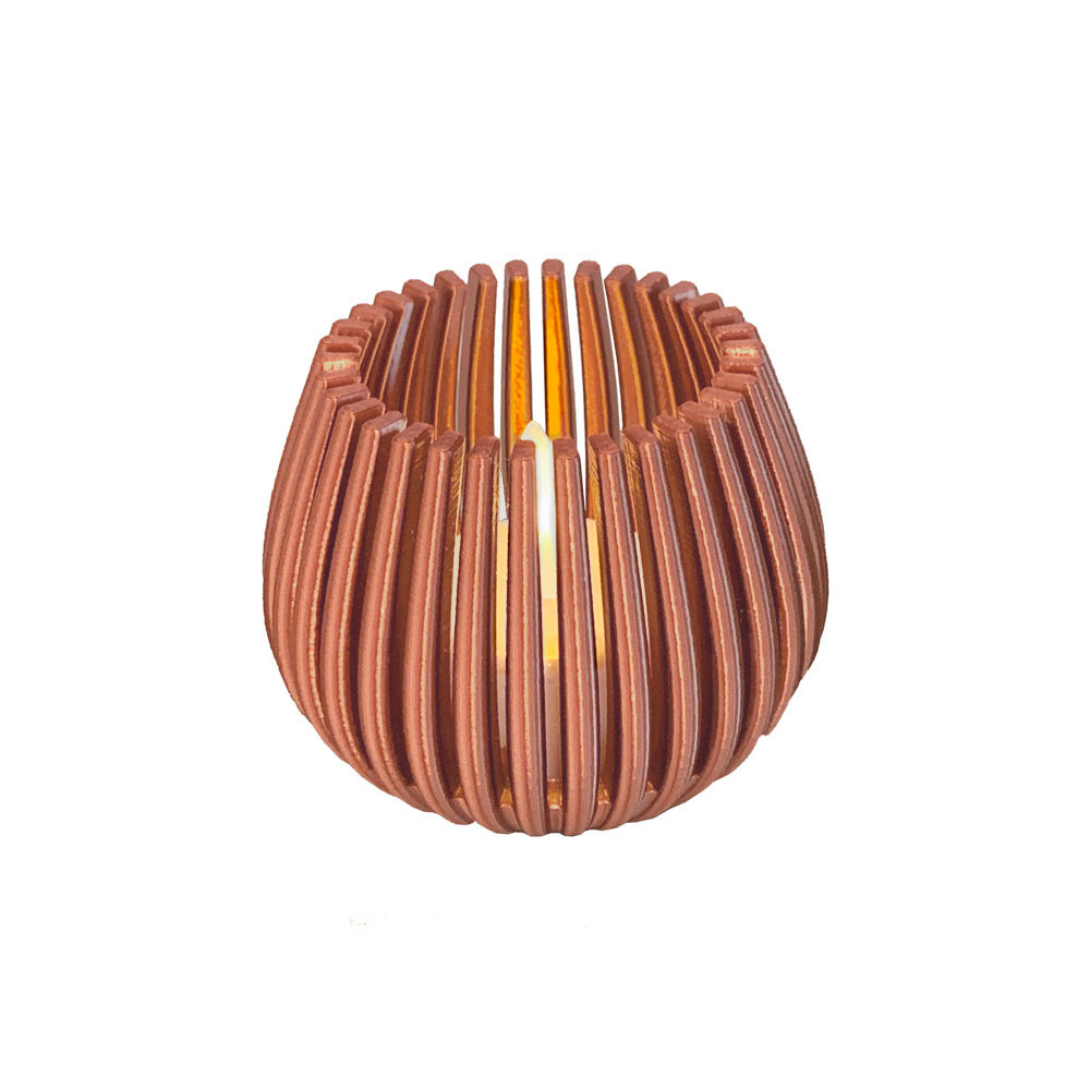 Morph Fyrfad (inkl led), rose