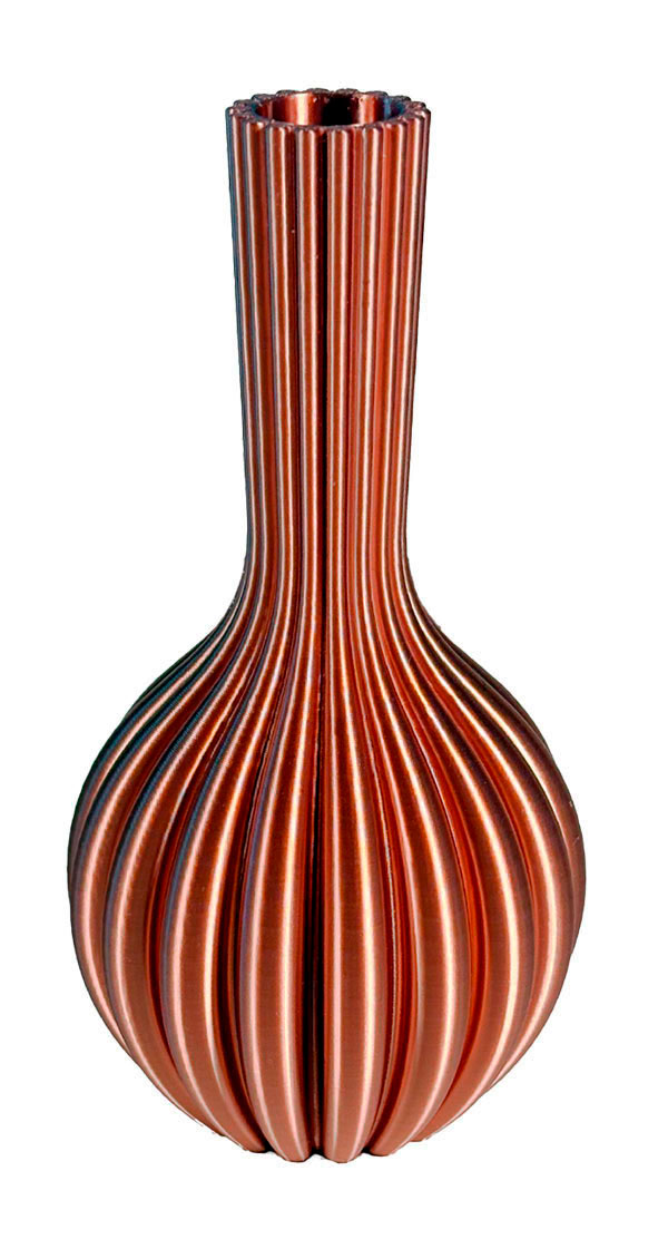 MORPHIES minivase, Pibe (135mm), kobber