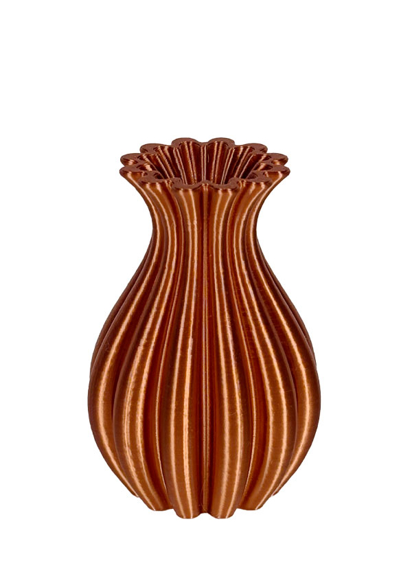 MORPHIES minivase, Valmue (66mm), kobber